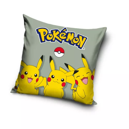 Pokémon Triple Sparkle párnahuzat 40x40 cm Velúr