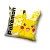 Pokémon Electro párnahuzat 40x40 cm Velúr