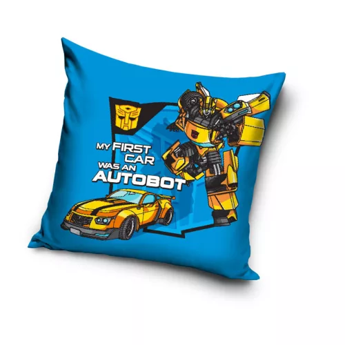Transformers Autobot párnahuzat 40x40 cm Velúr