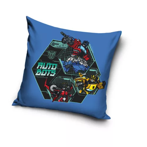 Transformers Autobots Blue párnahuzat 40x40 cm Velúr