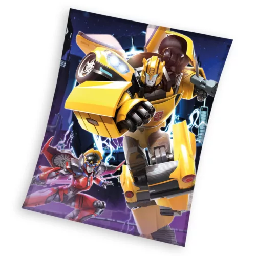 Transformers Crimsonbyte coral fleece polár takaró 150x200cm
