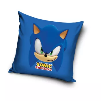 Sonic a sündisznó Blue Blur párnahuzat 40x40 cm Velúr