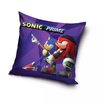 Sonic a sündisznó Mission párnahuzat 40x40 cm Velúr