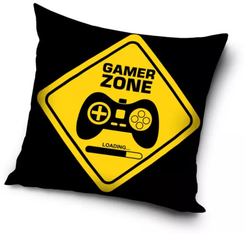Gamer Zone párna, díszpárna 40 x 40 cm