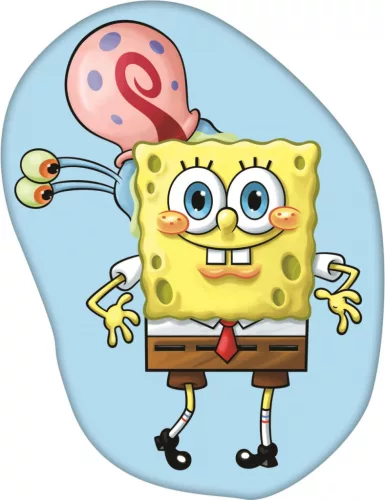 SpongyaBob Gary formapárna, díszpárna 39x42 cm