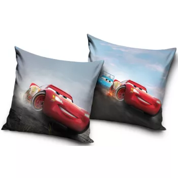 Disney Verdák Speed Zone párna, díszpárna 40x40 cm