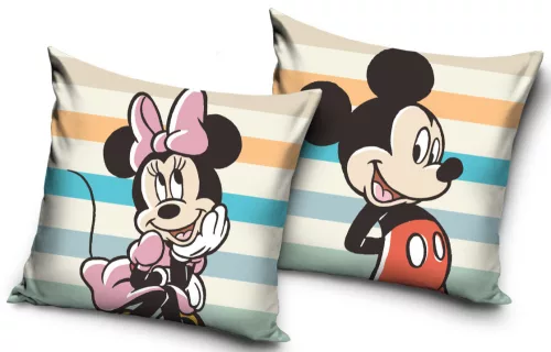 Disney Minnie, Mickey Journey párna, díszpárna 40x40 cm