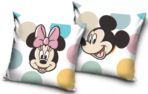 Disney Minnie, Mickey Dots párna, díszpárna 40x40 cm