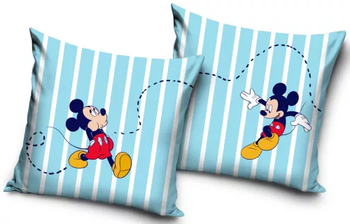 Disney Mickey Stripe & Smile párna, díszpárna 40x40 cm
