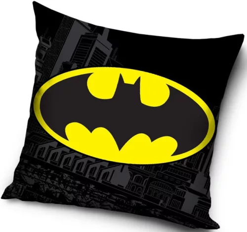 Batman Black párna, díszpárna 40x40 cm
