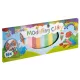 Színes Moxy modellező gyurma 16 db-os