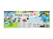 Színes Moxy modellező gyurma 16 db-os