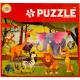 Állatos Jungle puzzle 100 db-os