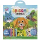 Színes Animals origami állatok kiegészítőkkel