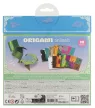 Állatos Colorful origami papír 18 db-os