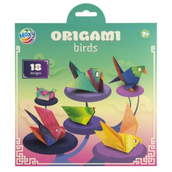 Állatos Birds origami papír 18 db-os