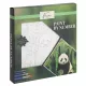 Panda Nassau számfestő készlet 20x20 cm