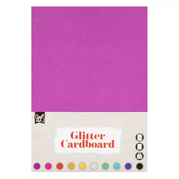   Színes Craft csillámos karton papír, rajzpapír A4 12 szín