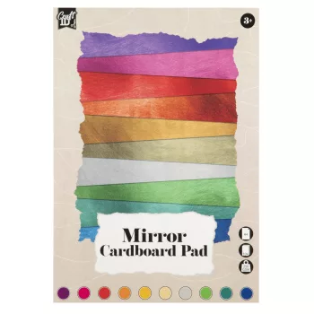 Színes Craft tükörkarton papír A4 10 szín