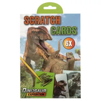 Dinoszaurusz Expedition scratch képkarcoló készlet