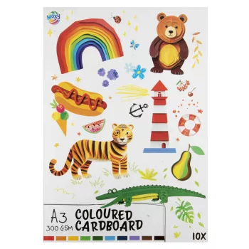 Színes Moxy karton papír szett 10 ív