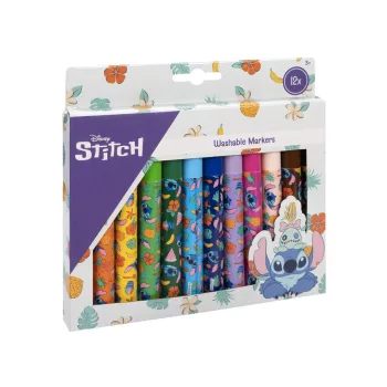   Disney Jégvarázs Snowflakes kimosható textil filctoll 12 db-os