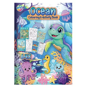 Állatos Ocean színező és activity szett 64 oldalas