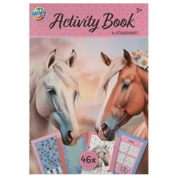   Lovas Horseshoe activity szett, foglalkoztató könyv 46 oldalas