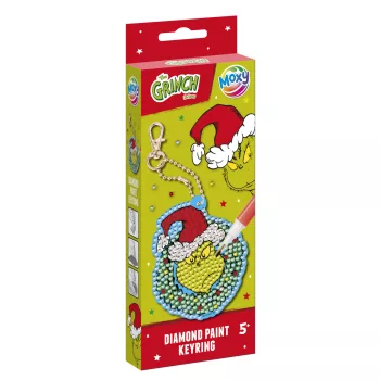   A Grincs Dr Seuss gyémántszemes kulcstartó készítő szett