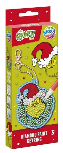 A Grincs Dr Seuss gyémántszemes kulcstartó készítő szett