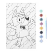Bluey Happy számos kifestő szett