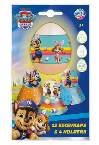 Mancs Őrjárat Easter tojásmatrica szett tartóval