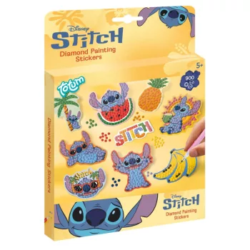  Disney Lilo és Stitch, A csillagkutya Aloha gyémántszemes matrica 9 db-os