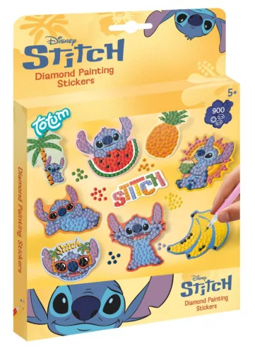 Disney Lilo és Stitch, A csillagkutya Aloha gyémántszemes matrica 9 db-os