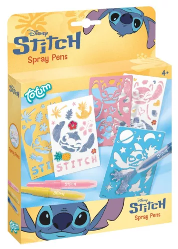 Disney Lilo és Stitch, A csillagkutya Aloha kreatív szett spray tollal