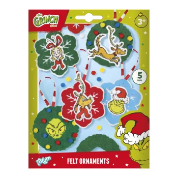 A Grincs Dr Seuss karácsonyfa dísz 5 db-os