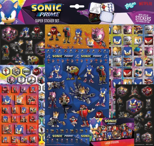Sonic a sündisznó Prime Super matrica szett játékkal