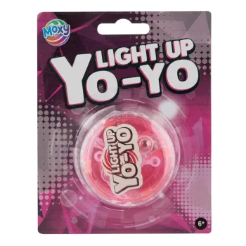 Világító Moxy rózsaszín yo-yo
