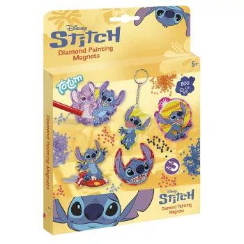   Disney Lilo és Stitch, A csillagkutya Surf gyémántszemes mágneses szett