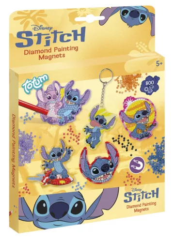 Disney Lilo és Stitch, A csillagkutya Surf gyémántszemes mágneses szett