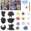 Disney Lilo és Stitch, A csillagkutya Surf gyémántszemes mágneses szett