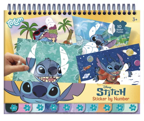 Disney Lilo és Stitch, A csillagkutya Alien matricás kreatív szett