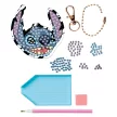 Disney Lilo és Stitch, A csillagkutya Smile gyémántszemes kulcstartó készítő szett