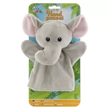 Elefánt Moxy kesztyűbáb 21 cm