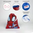 Pókember Spidey tornazsák, hátizsák 33 cm