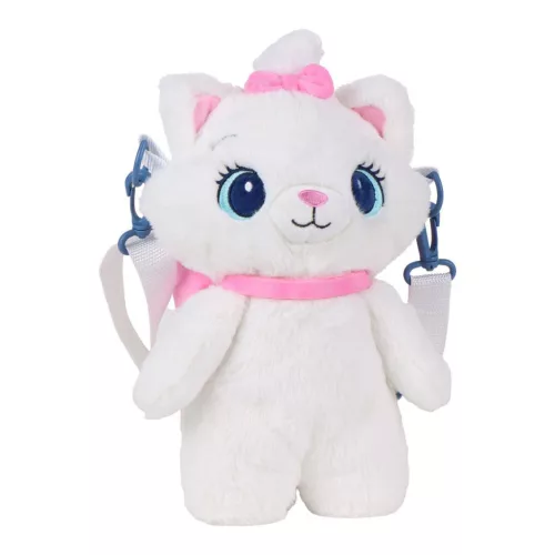Disney Marie White plüss hátizsák, táska 28 cm