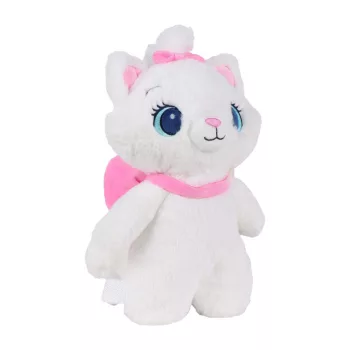 Disney Marie White plüss hátizsák, táska 30 cm