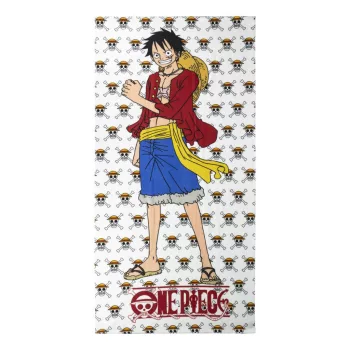  One Piece Captain Luffy fürdőlepedő, strand törölköző 70x140cm (Fast Dry)