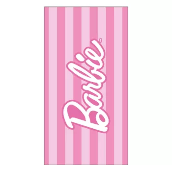  Barbie Striped fürdőlepedő, strand törölköző 70x140cm (Fast Dry)