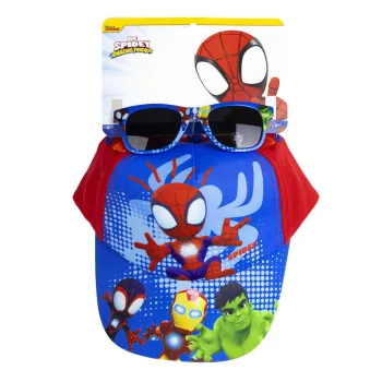   Pókember Spidey & Friends napszemüveg és baseball sapka szett